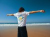 T-shirt coupe décontractée en coton recyclé Iqoniq Kakadu