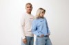 Sweater léger à col rond en coton recyclé Iqoniq Etosha