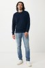 Sweater léger à col rond en coton recyclé Iqoniq Etosha