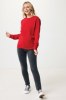 Sweater léger à col rond en coton recyclé Iqoniq Etosha