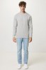Sweater léger à col rond en coton recyclé Iqoniq Etosha