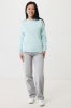 Sweater léger à col rond en coton recyclé Iqoniq Etosha
