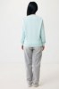 Sweater léger à col rond en coton recyclé Iqoniq Etosha