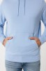 Sweater à capuche léger en coton recyclé Iqoniq Rila