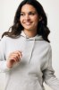 Sweater à capuche léger en coton recyclé Iqoniq Rila