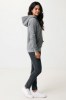 Sweater à capuche léger en coton recyclé Iqoniq Rila