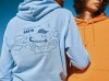 Sweater à capuche léger en coton recyclé Iqoniq Rila