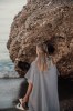 VINGA Poncho de plage ou hammam en éponge Tolo