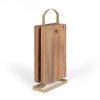 Set de 4 planches à découper avec suppor