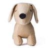 Peluche 'Chien' en polyester côtelé Liza