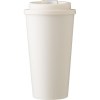 Mug double paroi de 450 ml en plastique PP Mackenzie