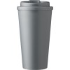 Mug double paroi de 450 ml en plastique PP Mackenzie