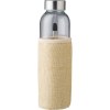 Gourde de 500 ml en verre avec housse en jute Kaydence