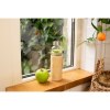 Gourde de 500 ml en verre avec housse en jute Kaydence