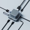 CUBBI - Hub de charge 7-en-1 USB-A, USB-C, HDMI et audio