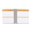 Boîte à lunch Bento R-PP &amp; Bambou