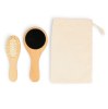 Set de brosses et miroirs en bois Schima superba