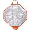 Sac isotherme plié et tapis de pique-nique
