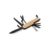 Multi-outils en bambou 9 fonctions