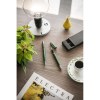 RE-LANDO-SET. Set rollet et stylo bille avec corps en aluminium 100% recyclé