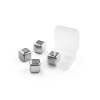 GLACIER. Jeu de cubes réutilisables en acier inoxydable