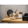 DERN. Brosse à cheveux en bois avec dents en bambou