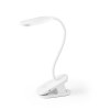 NESBIT II. Lampe de bureau portable avec clip et autonomie de 30h en rABS 65%