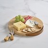 Planche à découper Duchamp  en bambou avec ustensiles à fromage