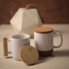 Mug Douro céramique, bouchon /anse en bambou 380 ml. Sublimation