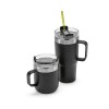Mug Shinano inox 440 ml. Double paroie et bouchon rotatif