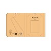 Carnet Austen couverture en chanvre, 196p recyclées 80g/m²
