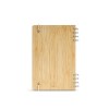 Carnet Dante couverture en bambou, 196p recyclées 70g/m²