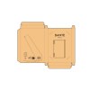 Carnet Dante couverture en bambou, 196p recyclées 70g/m²