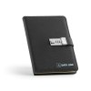 Carnet Melville rPET, fermeture métal, 192p 70g/m²
