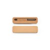 Stylo à bille Faulkner Acier inoxydable recyclé Bleu