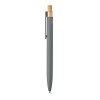 Stylo Tolkien en alu & bambou, encre bleue 1km Dokumental®