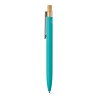 Stylo Tolkien en alu & bambou, encre bleue 1km Dokumental®