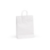 Sac kraft Etna M blanc  90g/m². Fabriqué au Portugal