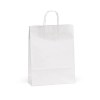 Sac kraft blanc Etna L. 100g/m². Fabriqué au Portugal