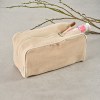 Trousse de toilette Rio 3,3L en jute 260g, avec fermeture Zip