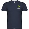 T-shirt Samoyedo à col en V et manches courtes pour homme