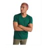 T-shirt Samoyedo à col en V et manches courtes pour homme