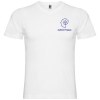 T-shirt Samoyedo à col en V et manches courtes pour homme