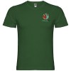 T-shirt Samoyedo à col en V et manches courtes pour homme