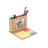 Porte-stylo de bureau avec notes autocollantes MEFO