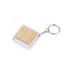 Porte-clés avec mètre ruban finition en bambou 1 m DULO