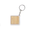 Porte-clés avec mètre ruban finition en bambou 1 m DULO