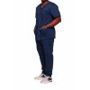 Haut col V homme