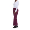 Pantalon à taille mi-haute avec cordon de serrage pour femme