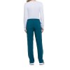 Pantalon à taille mi-haute avec cordon de serrage pour femme